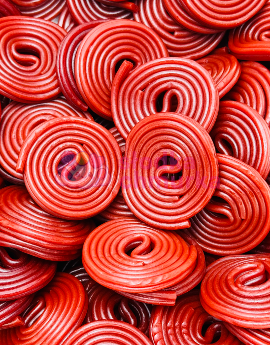 Żelki "Spirale Truskawkowe"